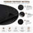 Fireproof Half Round Fireplace Hearth Mat