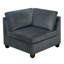 Canapé modulaire en chenille gris moderne de 8 pièces avec dossier rembourré et mousse, coin modulaire 2X de style contemporain, 4 fauteuils sans accoudoirs pour la maison