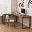 Bureau en bois massif en forme de L brun noisette-108954527-108954524
