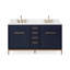 Ensemble de meuble-lavabo double 60 po-899172207