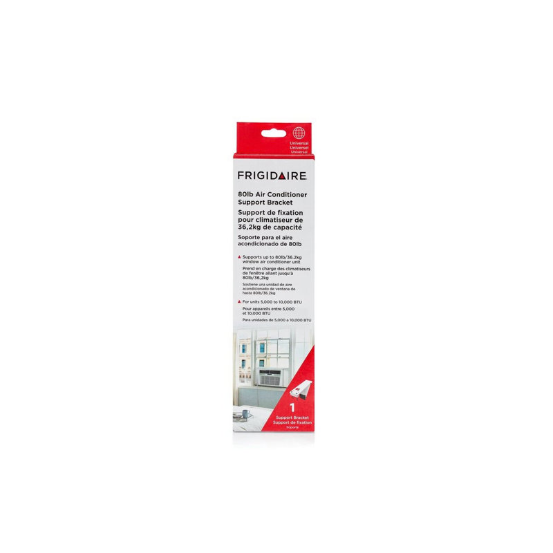 Frigidaire 80Lb. Air Conditioner Support Bracket, 13" H x 3.5" W x 1.5" D