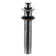 Lift & Turn Lavatory Faucet Drain without Overflow Holes - Exposed