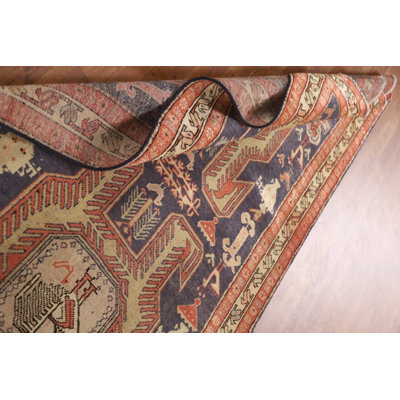 Animal Pictorial Traditional Runner Rug 4x11