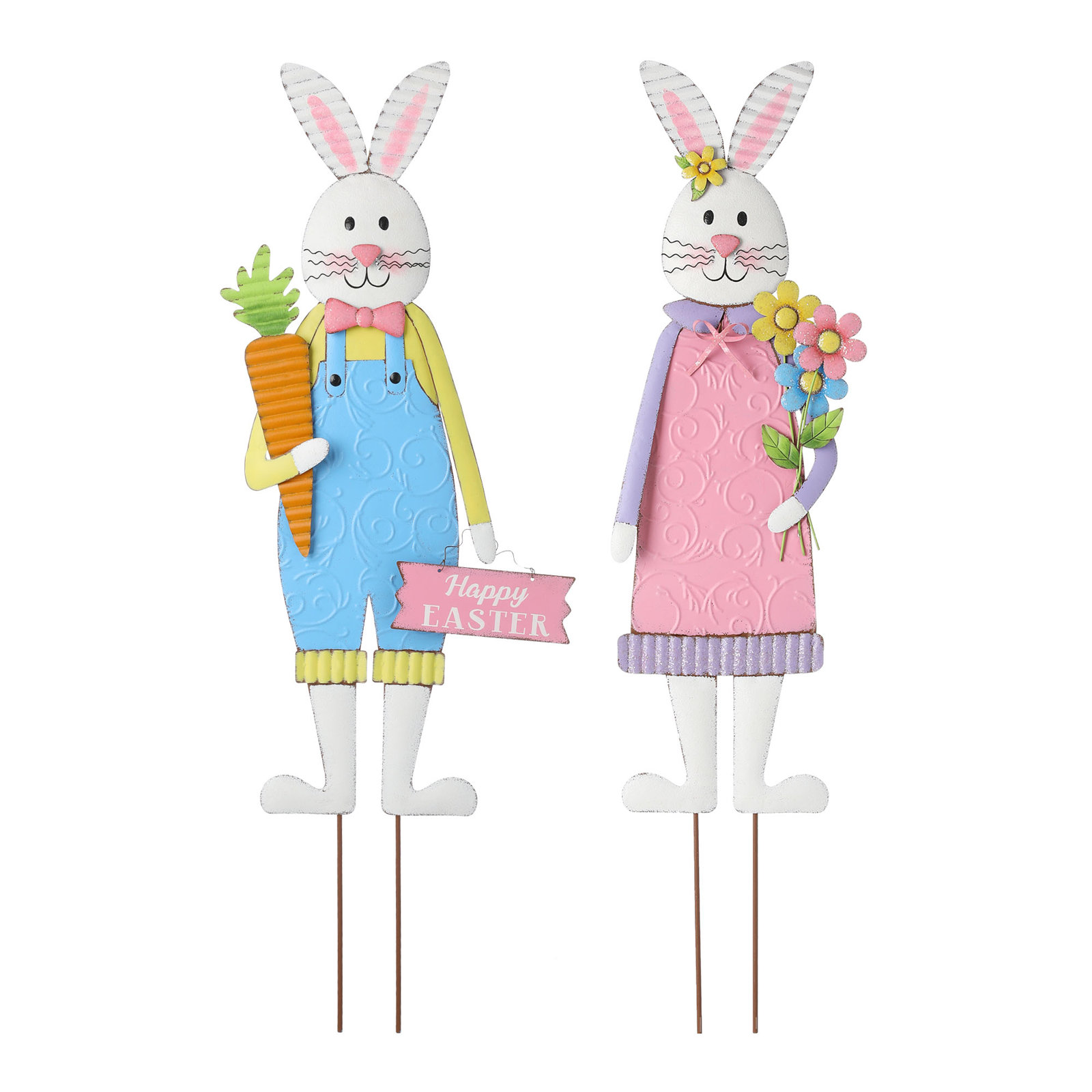 Osbourne 2 Piece Garden Stake Set
