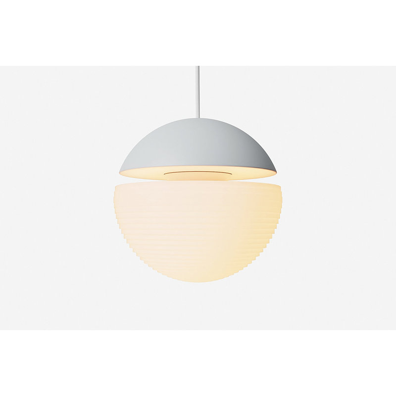 Cora Pendant Light, Mist/White