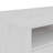vidaXL Desk White Solid Pine Wood Standard Desk Rectangular Rustic