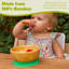 Tiny Dining - Bamboo Suction Bowl & Spoon Set-90692461