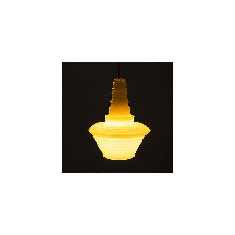 Stupa 1 - Light Pendant, Yellow