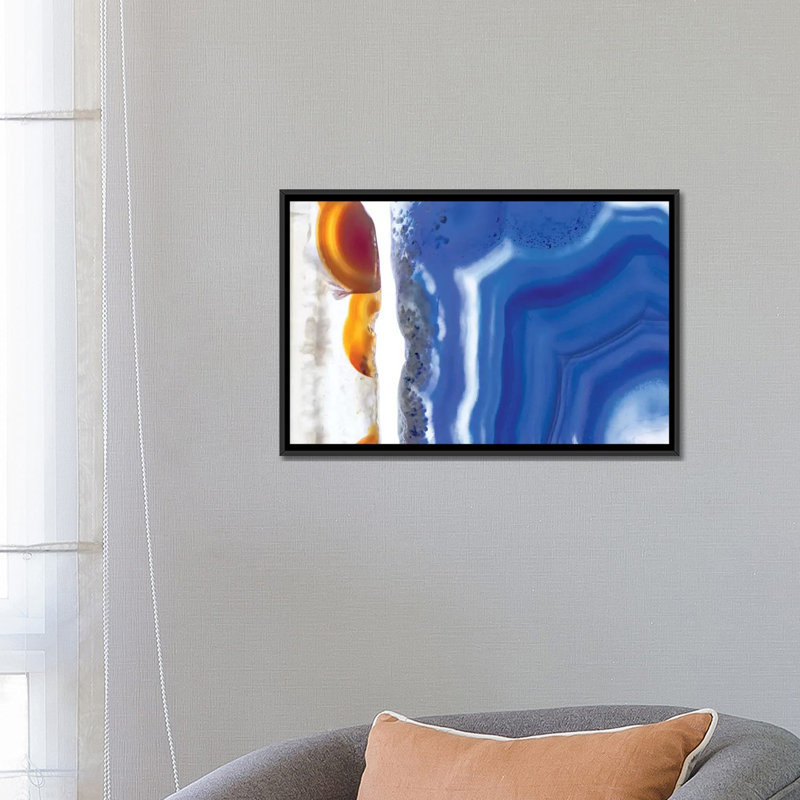 « level x », reproduction d’impression sur toile, H 18 po x l 26 po x P 1,5 po, Toile avec cadre noir, Pas de tapis