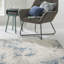 Blue Abstract 7Mm Thick Anti Shed Rug, Stain Resistant Modern Rug For Bedroom, & Living Room-1251605577