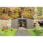 Durable 10x12ft Metal Storage Shed With Dual Windows-113066307