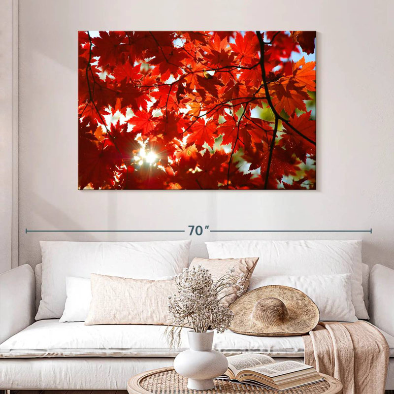 Alvord Maple Leaves, 32" H x 48" W