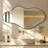 Irregular Decorative Metal Wall Mirror Asymmetrical Mirrors-1424969098-1424969100