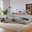 Canapé-lit modulaire en U en forme de U avec canapé-lit escamotable avec grand rangement et accoudoirs-1671494715