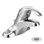M-Bition Centerset Bathroom Faucet with Drain Assembly