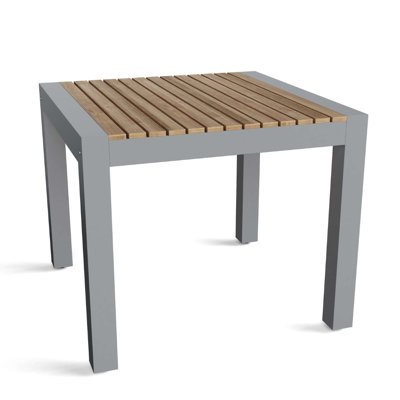 Adamina Square Metal Outdoor Dining Table , 35'' in. W 35'' in. D