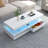 LED Coffee Table,Cocktail table,Living room table with Storage, Modern Center Table -626406829