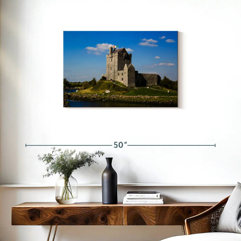 Château historique de Dunguaire, H 20 po x l 30 po