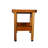 EcoDecors Eleganto 12" Tall Compact Teak Shaving Foot Rest