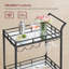 Ekamjeet Metal Bar Cart