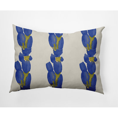 Sunset Tulip Tulip Stripe Rectangular Pillow Cover & Insert