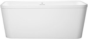 59'' x 31'' Freestanding Soaking Acrylic Bathtub