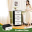 Commode de rangement verticale 4 tiroirs