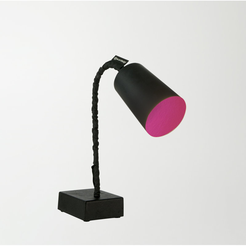 Adjustable Metal Desk Lamp, Pink
