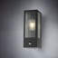 Neiko 31cm H Bevelled Glass Outdoor Wall Lantern