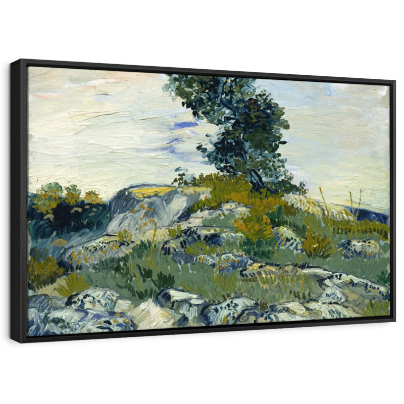 «The Rocks Canvas Print»