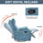 Heat Massage Manual Recliner Chair With Rocker And Swivel-561426461