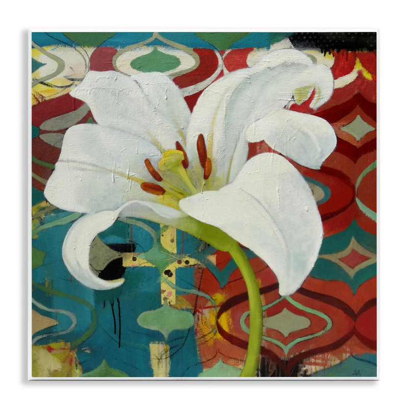 Sous les projecteurs, plaque murale Lily, design par Pierre-Auguste Renoir