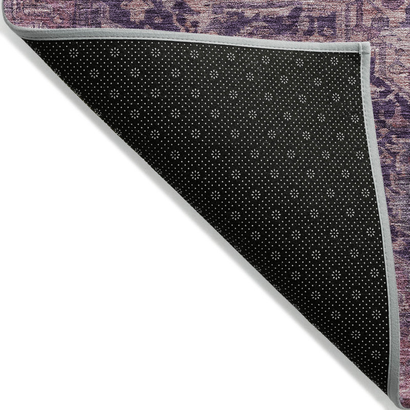 Tapis intérieur / extérieur mauve Clarina - LOOMlan, 5' x 7'6"