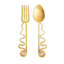 Spirale Salad Servers