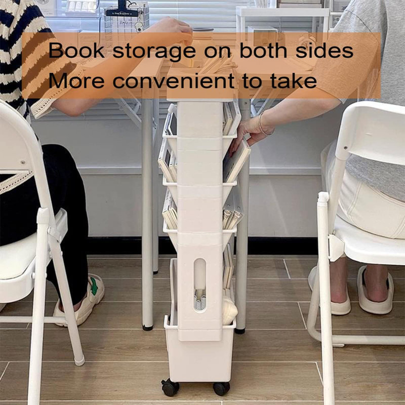 Manoy Bookcase, White