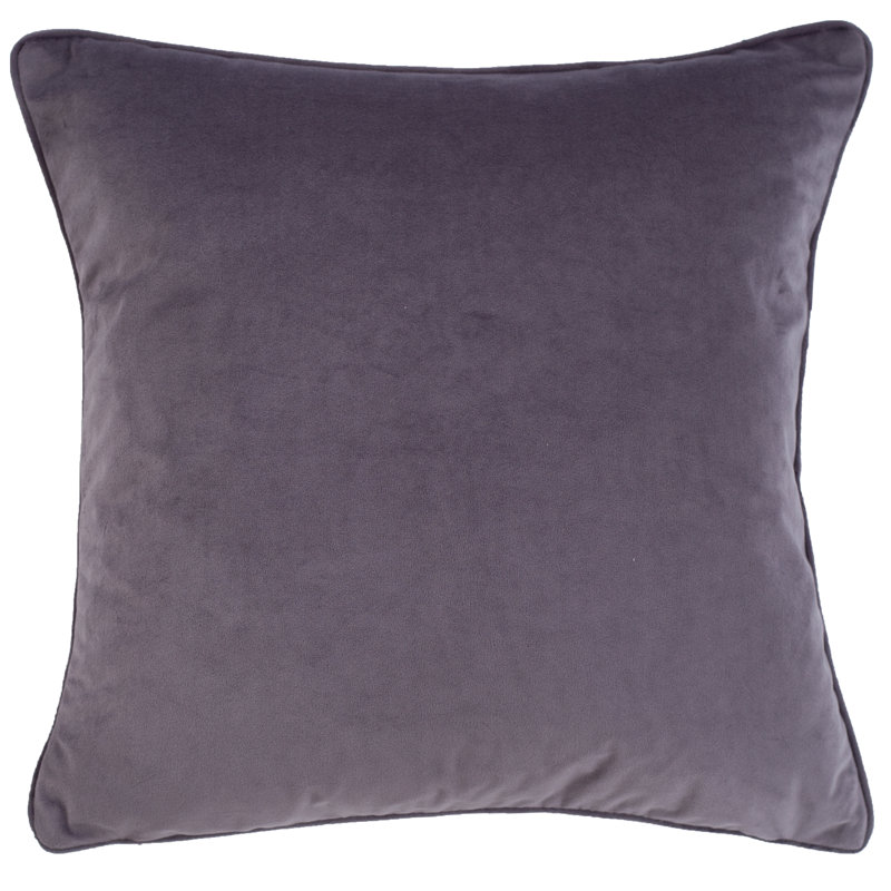 Ivanna Square Cushion Cover, Purple