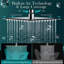 Pomme de douche à pluie double 1,75 GPM GPM