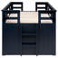 Lit simple capitaine avec lit gigogne Starboard-378832971