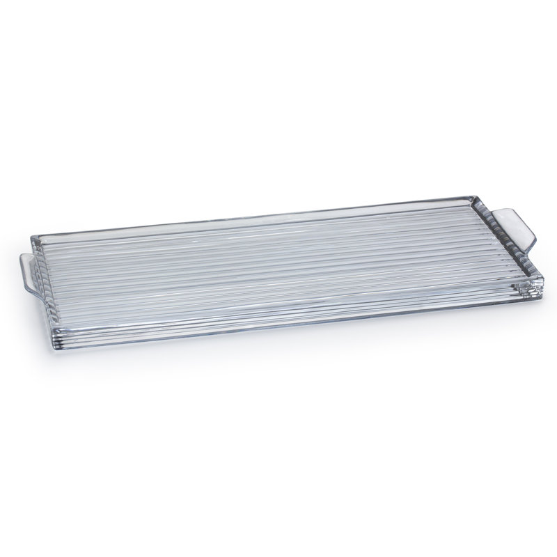 Riga Gray Bathroom Tray