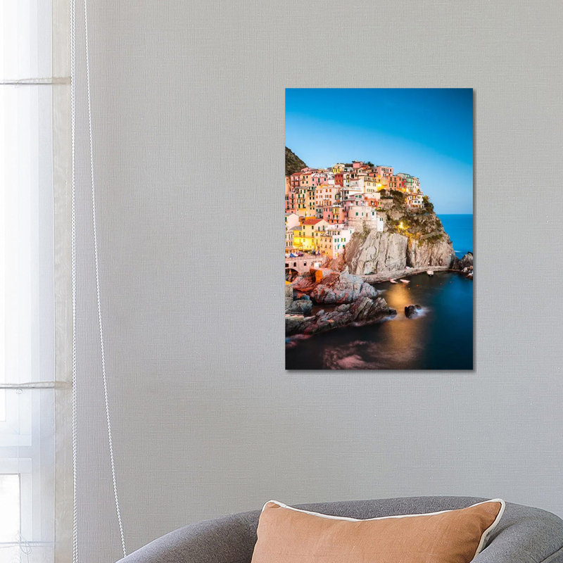 Mediterranean Town II by Matteo Colombo - Wrapped Canvas Print, 66.04 cm H x 45.72 cm W x 3.175 cm D