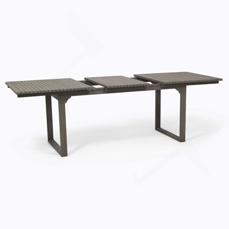 Outdoor Expandable Wood Dining Table