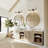 3 - Light Dimmable Brass Armed Sconce