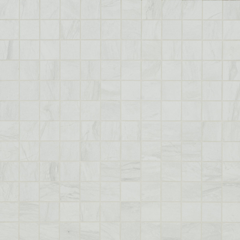 Marnix 12 in. x 12 in. Matte Porcelain Mosaic Floor and Wall Tile, Alabaster