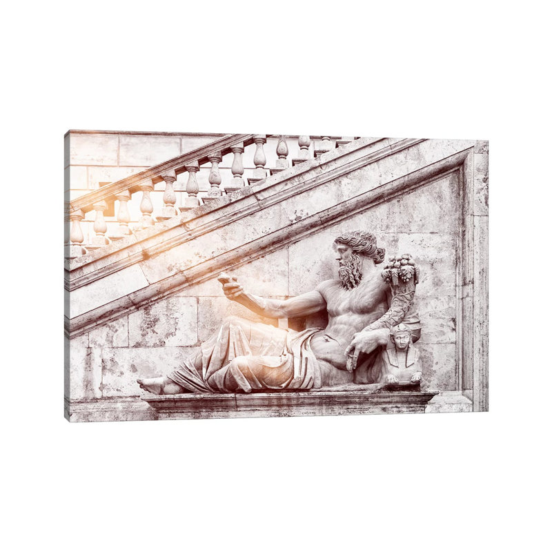 Roman Statue by Philippe Hugonnard - Wrapped Canvas Print, 152.5 cm H x 101.5 cm W