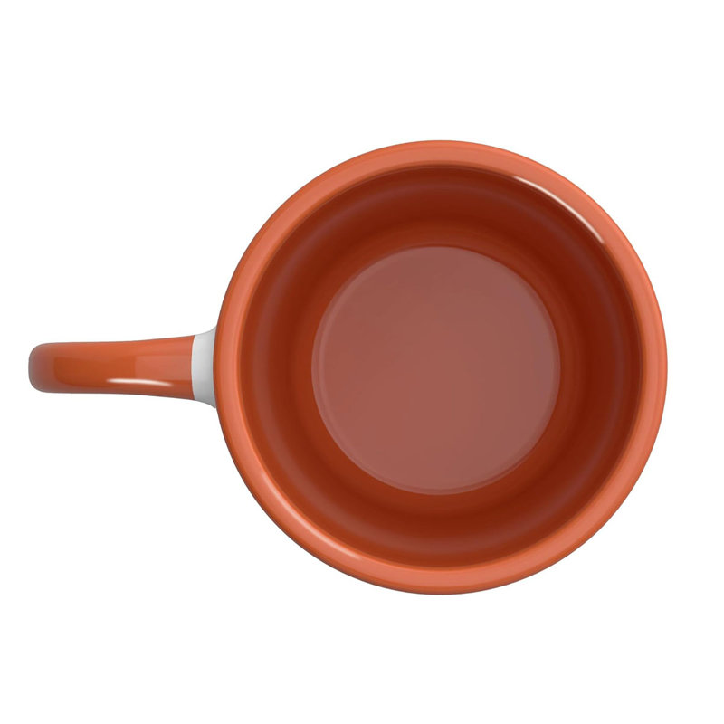 Ceramic Coffee Mug, Orange