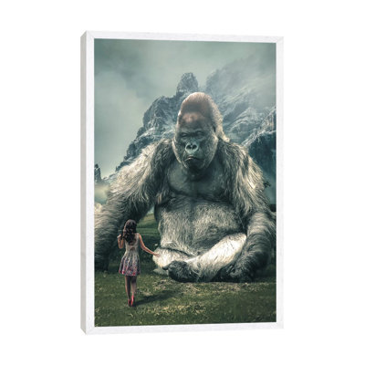 Gorilla Model 1 Piece Wall Art on Canvas