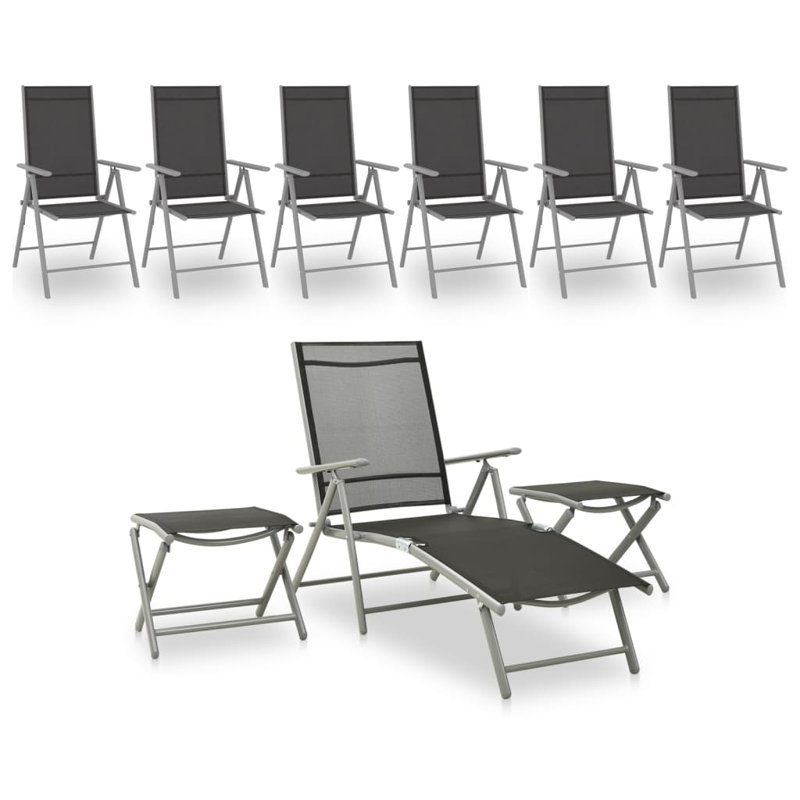Wartburg 9 - Person Chair, Grey
