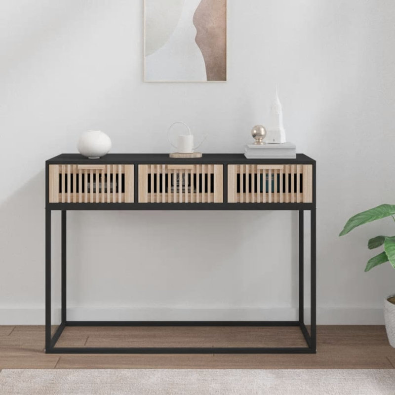 Lazio 105cm Console Table, Black
