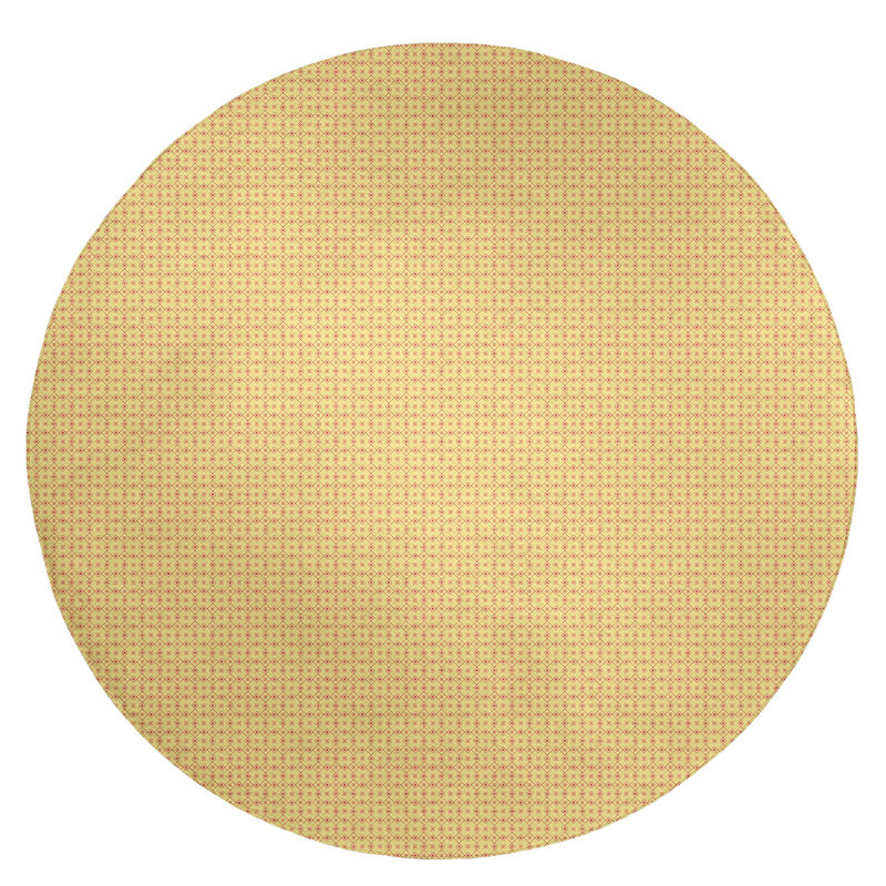 Chenille Indoor Rug, Round 5'