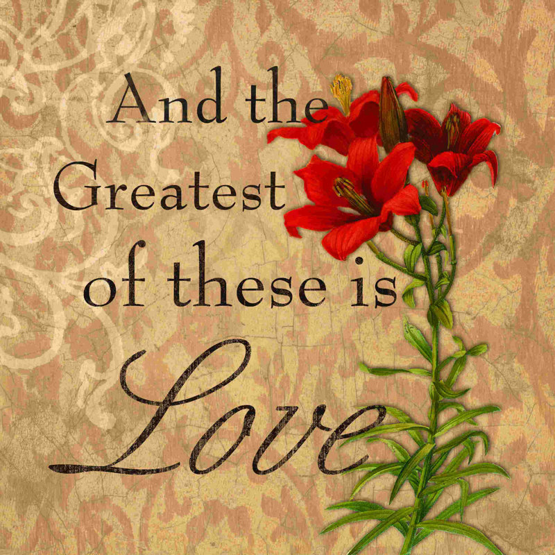 «Greatest Love» 3, H 36 po x l 36 po